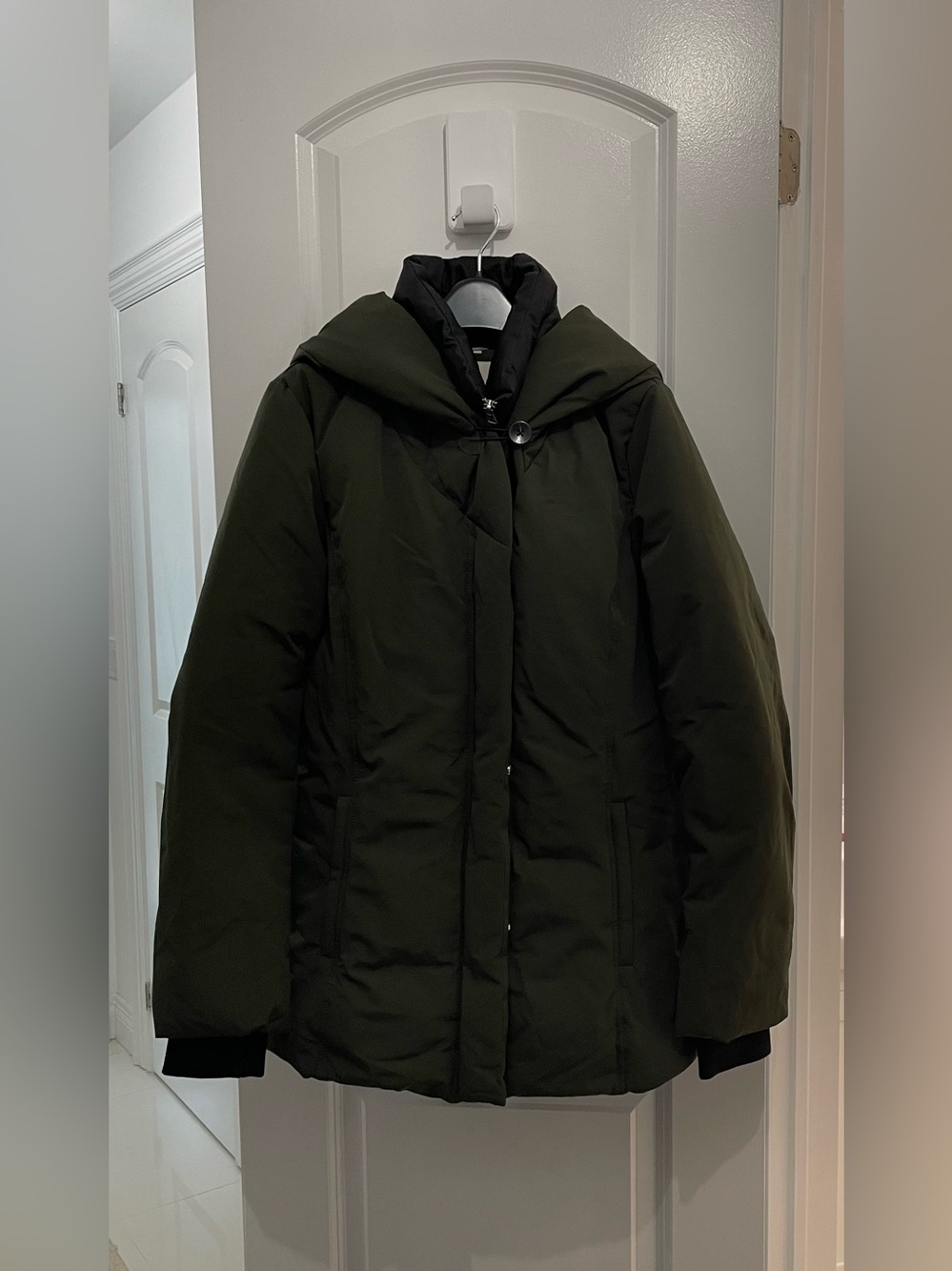 Soia & Kyo Anneli-SP Water-Repellent Down Coat with Hood